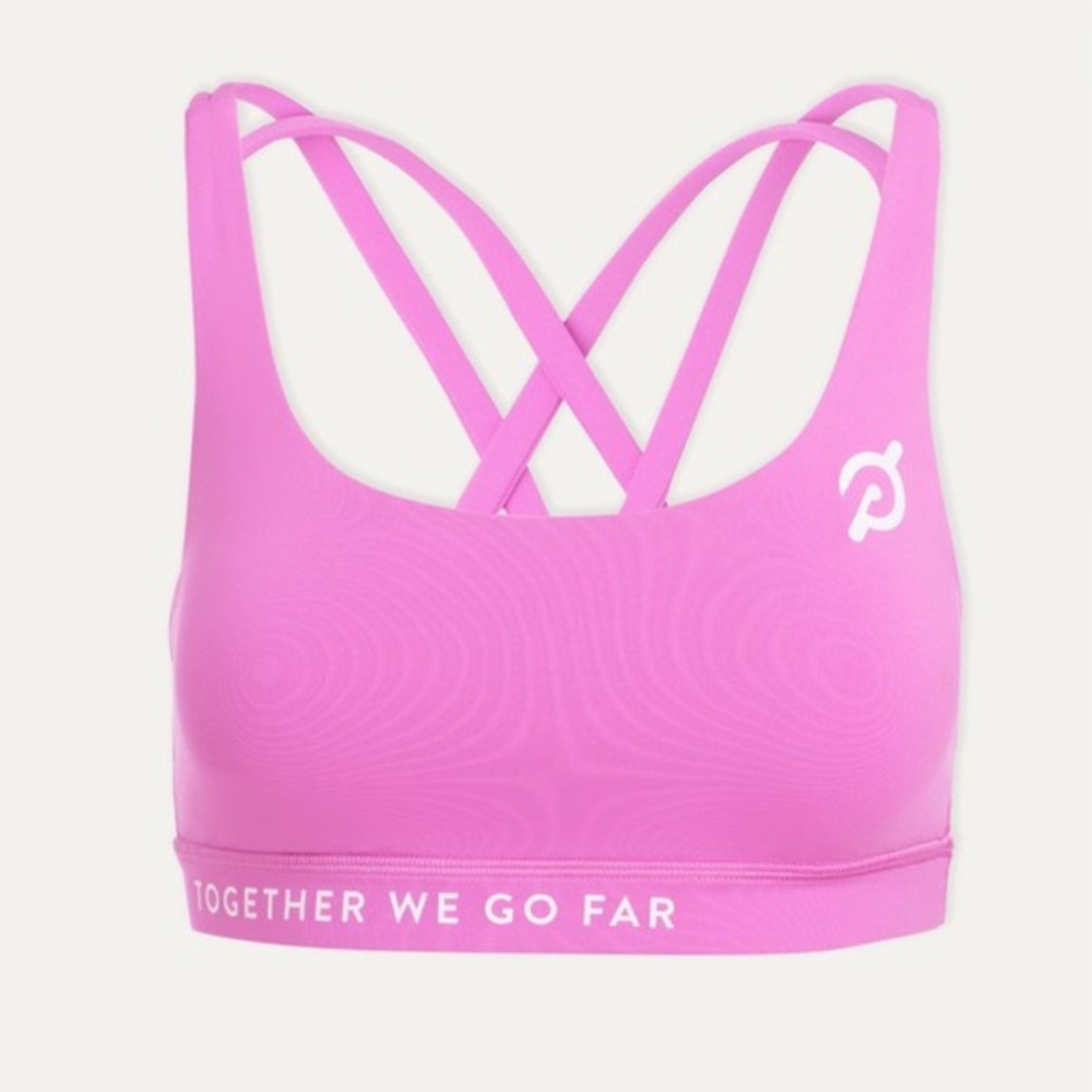 Lululemon x Peloton Pink Energy Bra Size 4